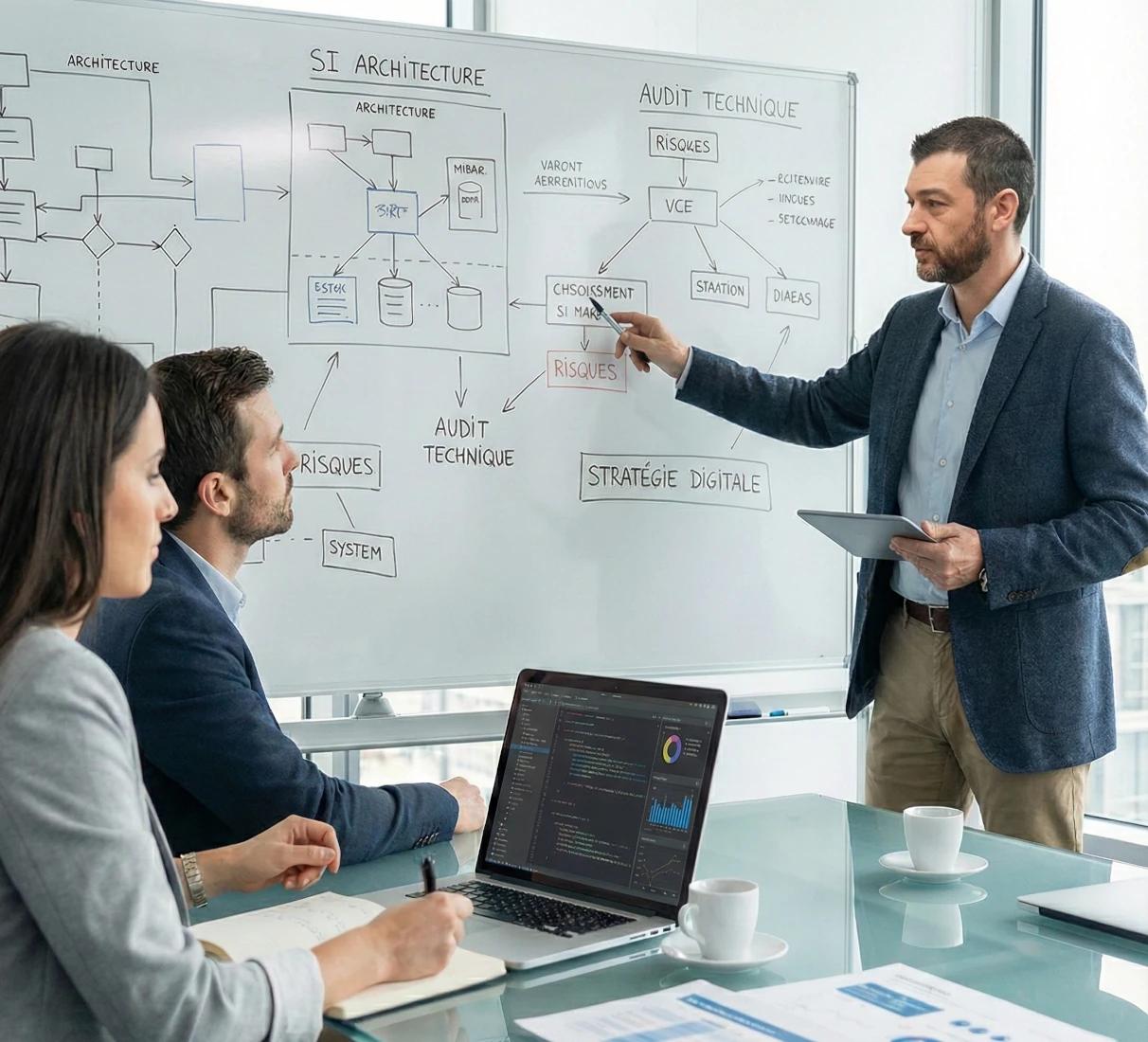 Conseil en stratégie informatique et audit de systèmes