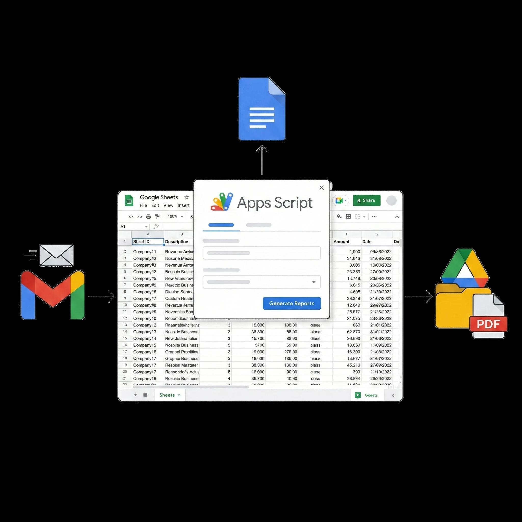Optimisation des processus répétitifs via Google Apps Script