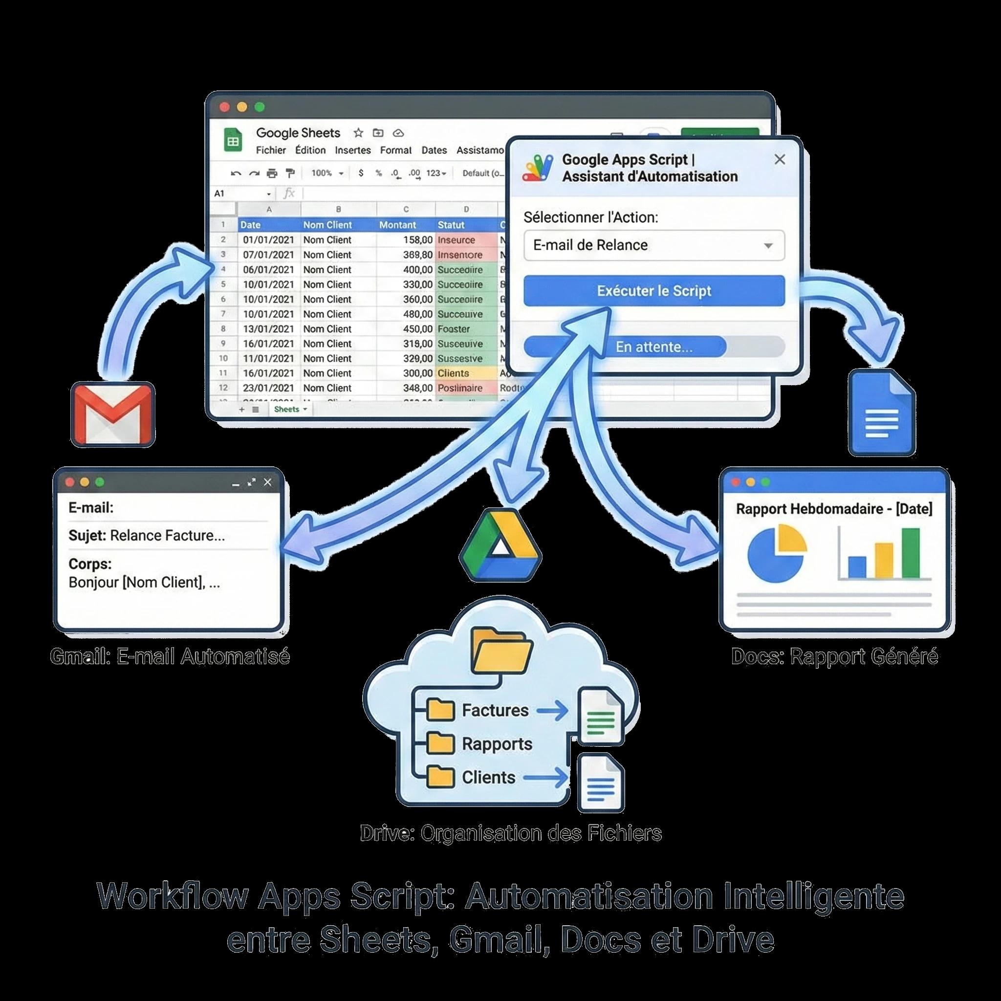 Automatisation de la création de documents PDF et Slides